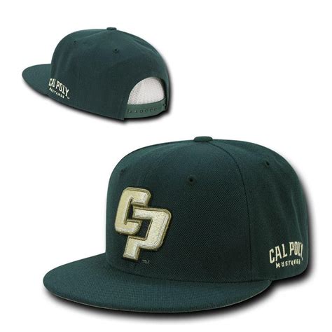 Ncaa Cal Poly Mustangs University Freshmen 6 Panel Snapback Baseball Caps Hats In 2022 Caps