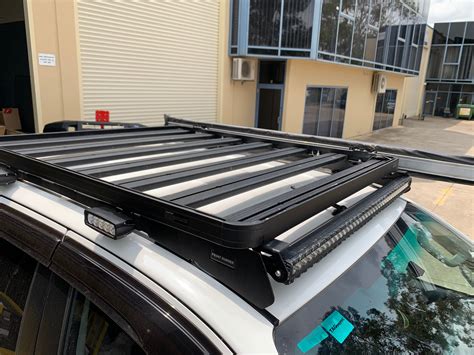 Hilux Revo Dc 2016 Current Slimline Ii Roof Rack Kit Low Profile