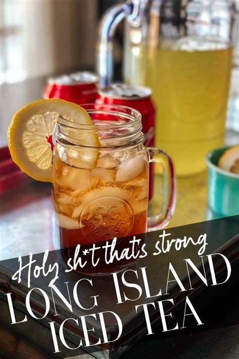 Long Island Iced Tea | Recipe in 2020 | Long island iced tea, Long ...