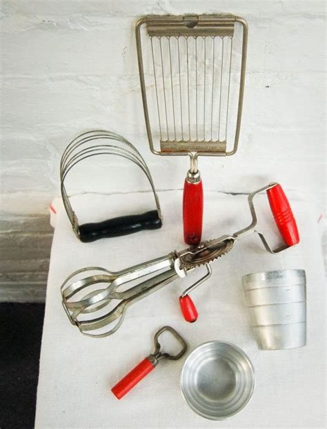 Vintage Kitchen Implements Instant Collection Hand Tools Etsy