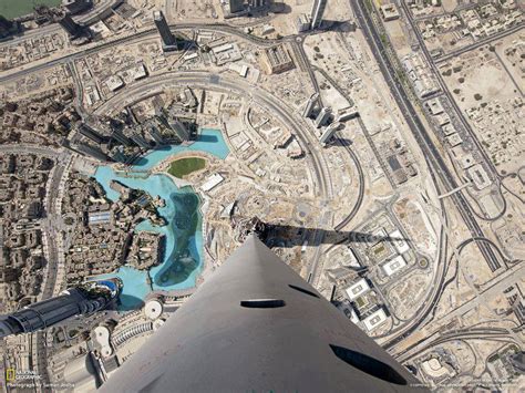Awesome View From Top Of Burj Khalifa