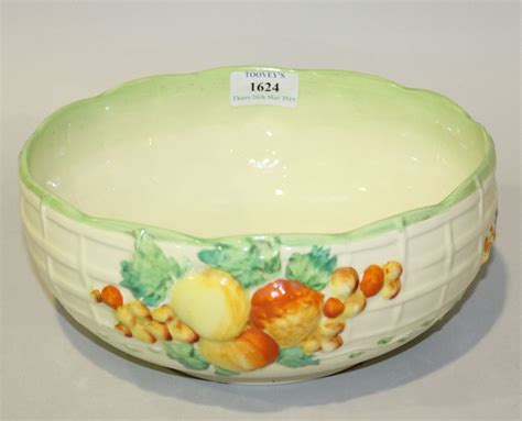 A Royal Staffordshire Pottery Aj Wilkinson Ltd Circular Fruit Bowl