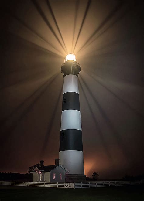Lighting The Way Bodie Island Lighthouse Outer Banks Of North