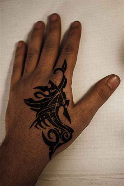 40 Hand Tattoo Ideas To Get Inspire Small Hand Tattoos Tribal
