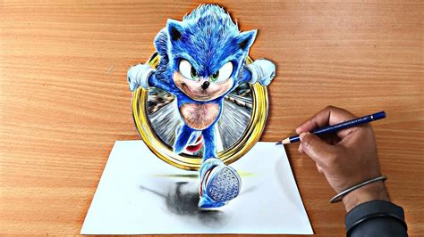 Classic Sonic 3d Drawings