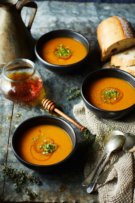 Roasted Carrot Pumpkin Ginger And Honey Soup Harvey Norman