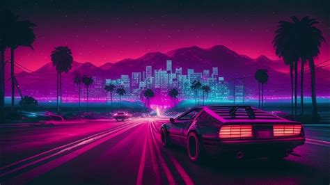 Synthwave Los Angeles Night Drive Youtube