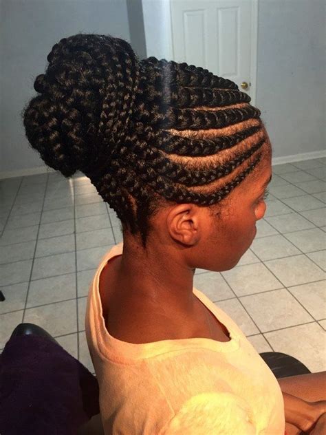 Chunky braids don't last as. 19 Cornrows Hairstyles For Women To Look Bodacious ...