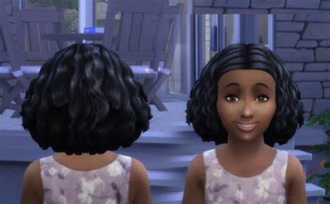 Mystufforigin Funny Twists Hair For Girls Sims 4 Hairs