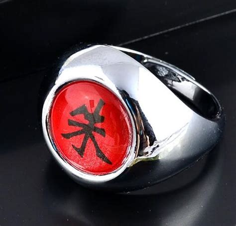 Anime Naruto Shippuden Akatsuki Ring Cos Uchiha Itach Pain Zetsu Konan
