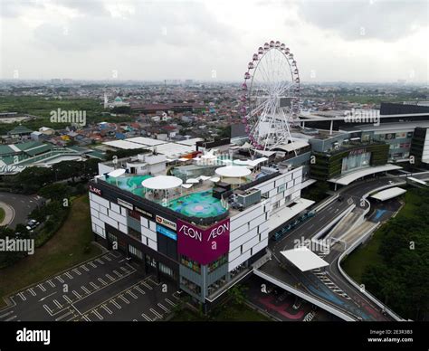 Aerial View Of Aeon Mall Jakarta Garden City Aeon Is A Largest