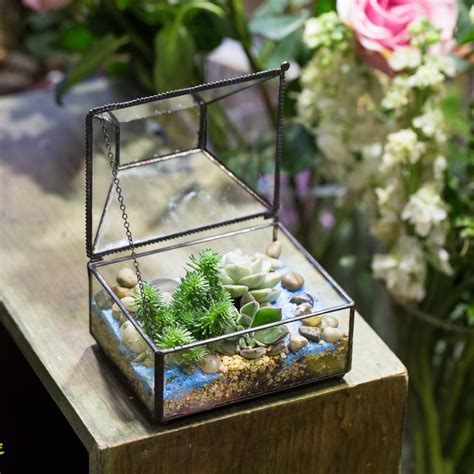 Creative Tabletop Geometric Decorative Flower Pot Bonsai