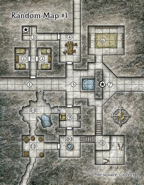Dungeon Maps Tabletop Rpg Maps Dungeons And Dragons