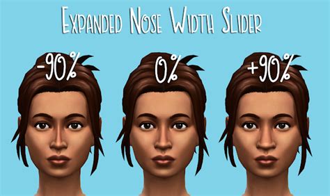 4 Sims Four Sims 4 Cas Sliders By Various Creators