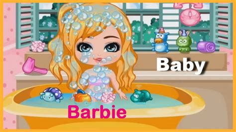 Baby Barbie Video Games Baby Barbie First School Day Gameplay Best