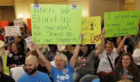 Oklahoma Teachers Prepare For Walkout As Red State Revolt Spreads