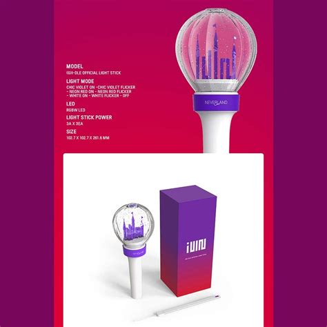 Gi Dle Official Lightstick Tienda Kpop Chile