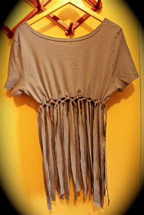 Do It Yourself Do It Better Knotted Fringe Tee