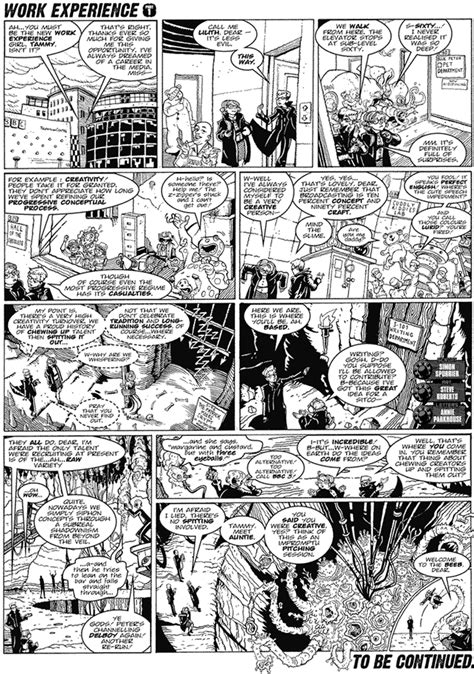 Bbc Cult Presents 2000ad And British Comics Work Experience A