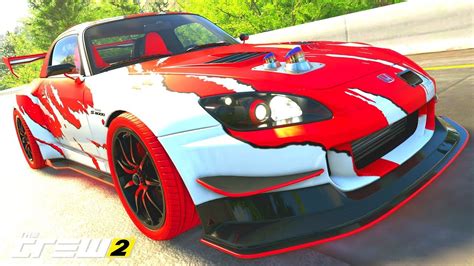 The Crew 2 Gold Edition Tuning Honda S2000 Red Panther Edition Part