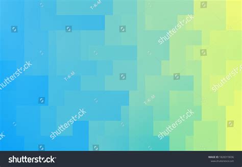 Background Material Geometric Pattern Pale Yellowgreen Stock Vector