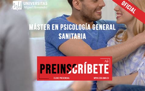 Abierta La Preinscripción Al Máster Universitario En Psicología General Sanitaria 2020 2021