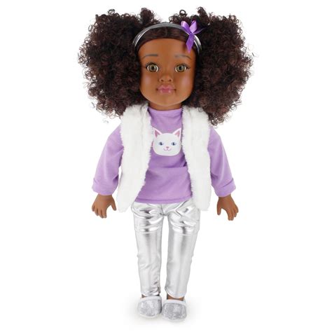 Funrise Positively Perfect 18 African American Toddler Doll Brianna