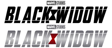 Marvels Black Widow Png Logos Blackcolor Marvelstudios