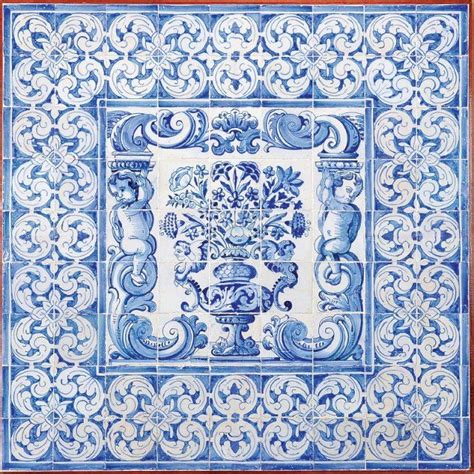Albarrada Painel De Azulejos Decora O A Azul Portugu S S C Xviii Painting Tile