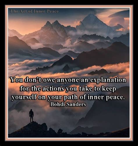 You Don’t Owe Anyone An Explanation The Art Of Inner Peace