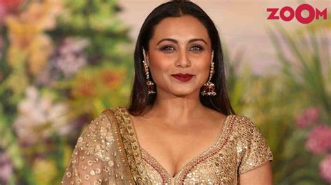 Watch Rani Mukerji Opens Up On The Criticism She Faced For Her Voice
