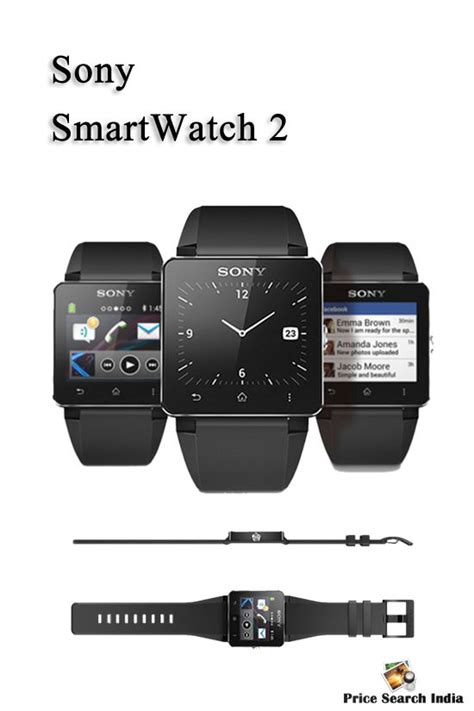Sony Smartwatch 2 Launched In India The Device Can Display Sms Emails