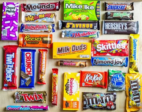 50 American Candy Favorites 2foodtrippers