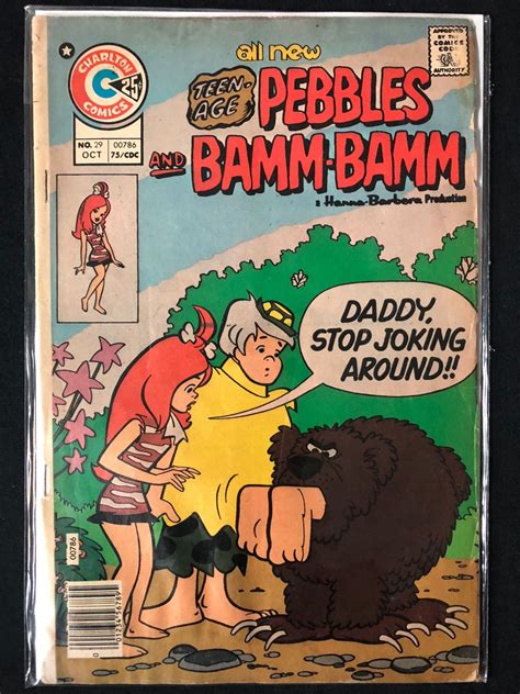 Teenage Pebbles And Bamm Bamm 29 Charlton Comics