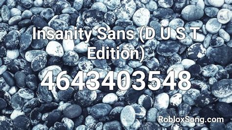 Plus your entire music library on all your devices. Insanity Sans (D U S T Edition) Roblox ID - Roblox music codes
