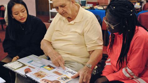 Sharing Stories Bonds Students And Senior Citizens Enhances Quality Of