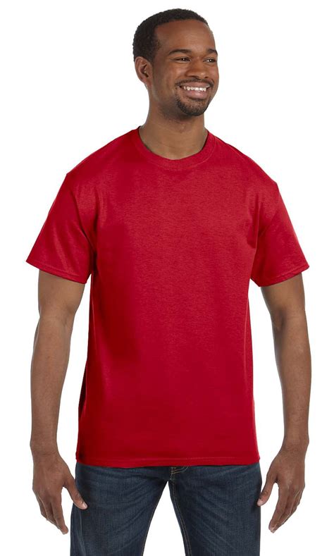 Gildan The Gildan Adult 53 Oz T Shirt Red Xl