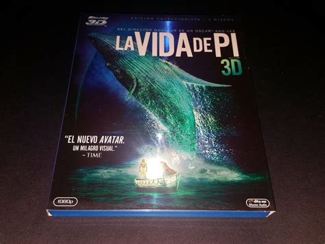 La Vida De Pi Edición 3d Coleccionista Con Funda Foto 1 De 16