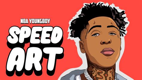 Please contact us if you want to publish a nba youngboy cartoon wallpaper on our site. Cartoon Speedart - NBA Youngboy - YouTube
