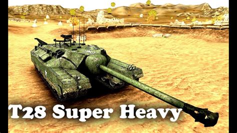 It didn't end up doing either job. Armored Aces Tank Review: T28 Super Heavy - YouTube