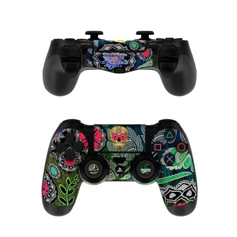 Sony Ps4 Skin Sugar Skull Paisley By Fusion Idol Decalgirl