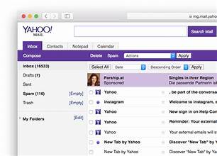 The image showcases the intuitive and user-friendly interface of Yahoo Mail, emphasizing its key features such as seamless navigation, organized inbox, and accessibility options. It aims to highlight the positive user experience and functionality of Yahoo Mail for both personal and professional communication.