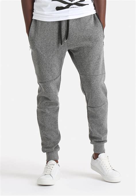 Spot Sweat Pants Dark Grey Melange Only And Sons Sweatpants And Shorts
