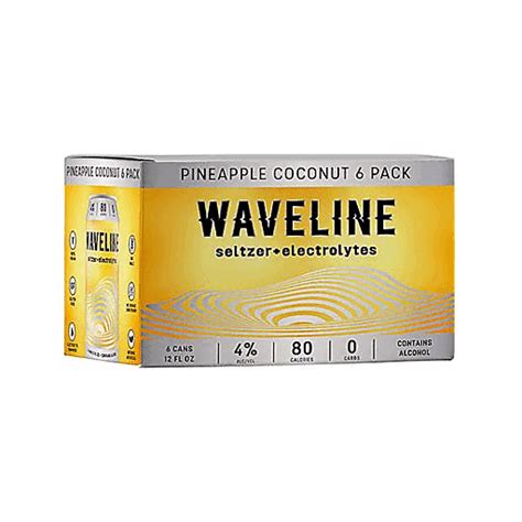 Nectar hard seltzer officially launched in december 2020 and quickly became a viral sensation on tik tok. Waveline Seltzer Pineapple Coconut (6PKC 12 OZ) | Malt ...
