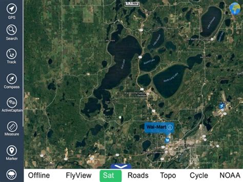 Maine Lakes Charts Hd Gps Fishing Maps Navigator App Price Drops