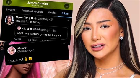 James Charles Shades Nikita Dragun Because Of This