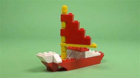 Lego Boat 001 Building Instructions Basic 1609 How To Youtube
