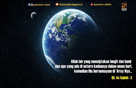 Koyo langit ambi bumi (bagai langit dan bumi) artis : PESANTREN SUBUH: Bagaimanakah Allah Menciptakan Langit Dan ...
