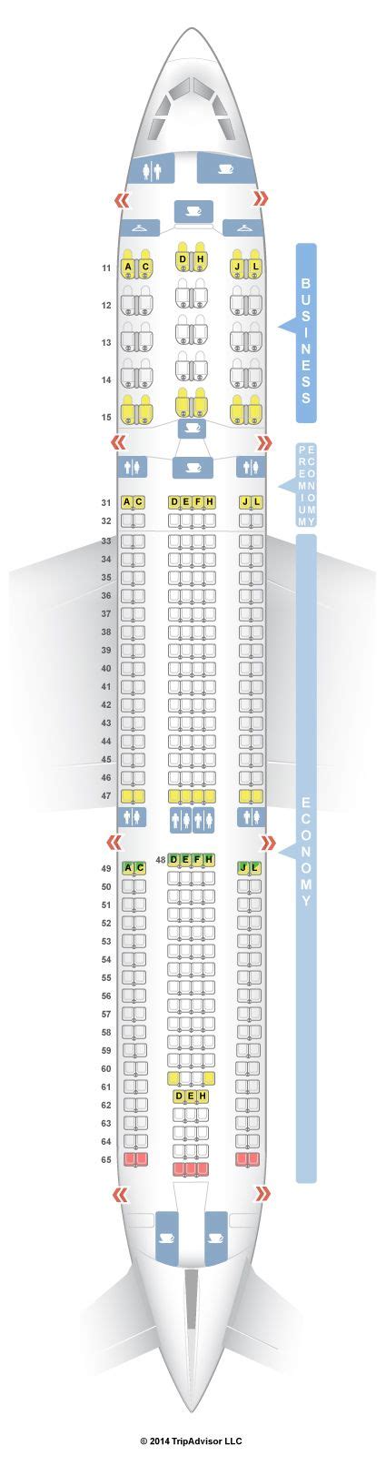 Seatguru Seat Map Air China Airbus A330 300 333 Seatguru Fiji