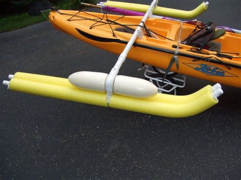 Diy Pvc Kayak Outriggers Downeast Kit Boat